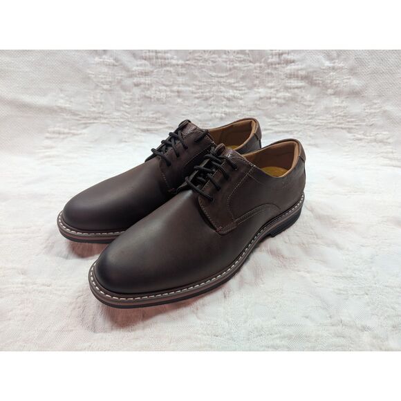 NWOT Florsheim Norwalk Plain Toe Oxford- Brown CH Leather main image 4